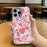 For iPhone 16 Pro Max Case Compatible with MagSafe Phone Cover with Detachable Love Heart Pattern Backplate - Black - 6