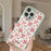For iPhone 16 Pro Magnetic Case TPU PC Phone Cover with Detachable Pink Lover Theme Backplate - Green - 2