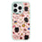 For iPhone 16 Pro Magnetic Case TPU PC Phone Cover with Detachable Happy Black Cat Backplate - Green - 1
