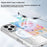 For iPhone 16 Pro Magnetic Case TPU PC Phone Cover with Detachable Cute Piggy Backplate - Black - 7