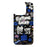 For iPhone 16 Pro Magnetic Case TPU PC Phone Cover with Detachable Blue Lucky Cat Backplate - Green - 2