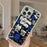 For iPhone 16 Pro Magnetic Case TPU PC Phone Cover with Detachable Blue Lucky Cat Backplate - Green - 3