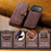 DG.MING for iPhone 18 Pro Max / 17 Pro Max Case Detachable Split Leather Phone Cover - Red - 6