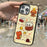 For iPhone 16 Pro Magnetic Case TPU PC Phone Cover with Yellow Duck Knitted Cat Backplate - Green - 5
