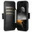 SUTENI Q-06 For iPhone 17 Pro Max Case Color Splicing Magnetic Detachable Leather Phone Cover - Black - 2