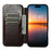 SUTENI J05 For iPhone 17 Case Compatible with MagSafe Textured PU Leather Flip Phone Cover - Brown - 2