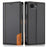 N.BEKUS P3 For iPhone 17e / 16e Case RFID Blocking Wallet Stand PU Leather Flip Phone Cover - Black - 1