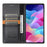 N.BEKUS P3 For Samsung Galaxy S25 FE Case RFID Blocking Wallet Stand PU Leather Flip Phone Cover - Black - 4