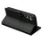 LC.IMEEKE L2 Series for Samsung Galaxy S25 FE Case PU Leather Wallet Detachable Magnetic Phone Cover - Black - 5