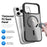 DUX DUCIS Yind Series For iPhone 17 Pro Case TPU + PC Matte Phone Cover Compatible with MagSafe - Black - 6
