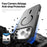 DUX DUCIS Yind Series For iPhone 17 Pro Case TPU + PC Matte Phone Cover Compatible with MagSafe - Black - 7