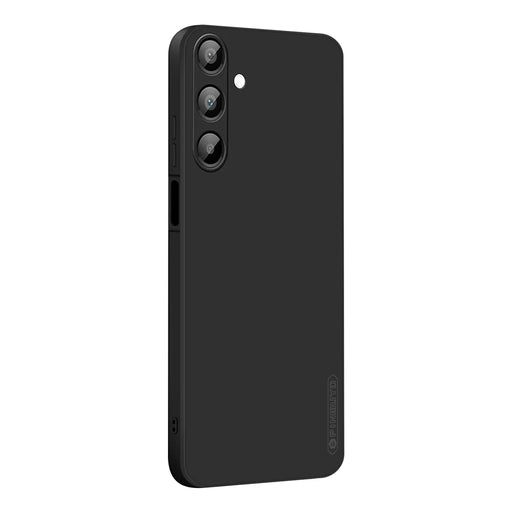 PINWUYO For Samsung Galaxy A17 5G / A17 4G Phone Case  Soft Matte TPU Mobile Back Cover - Black - 1