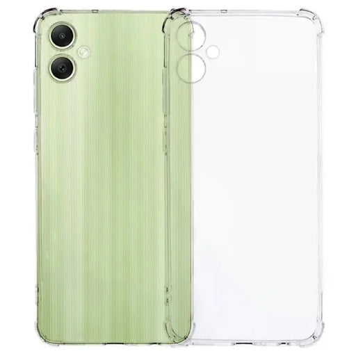 WANLONFENG For Samsung Galaxy A08 4G / A07 4G TPU Case  WL3 Series 1.5mm Phone Cover with 2Pcs Tempered Glass Films - Transparent - 2