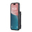 DG.MING M2 Series for iPhone 17 Case PU + PC + TPU Phone Cover Detachable Wallet - Black - 3