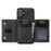 DG.MING M2 Series for iPhone 17 Case PU + PC + TPU Phone Cover Detachable Wallet - Black - 4
