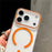For iPhone 17 Pro Case Compatible with MagSafe Protective TPU + PC Phone Cover - Titanium Grey - 5