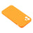 For iPhone 11 Case Skin-Touch Rubberized Hard PC Phone Cover - Orange - 5
