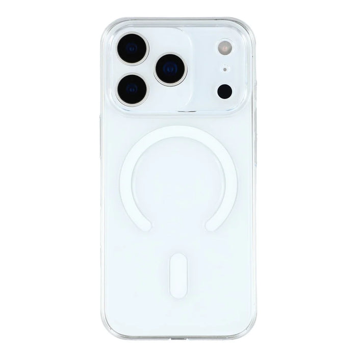 JAUCASE For iPhone 17 Pro Max Case Compatible with MagSafe Clear PC Phone Cover with AI Touch Control Button - 3