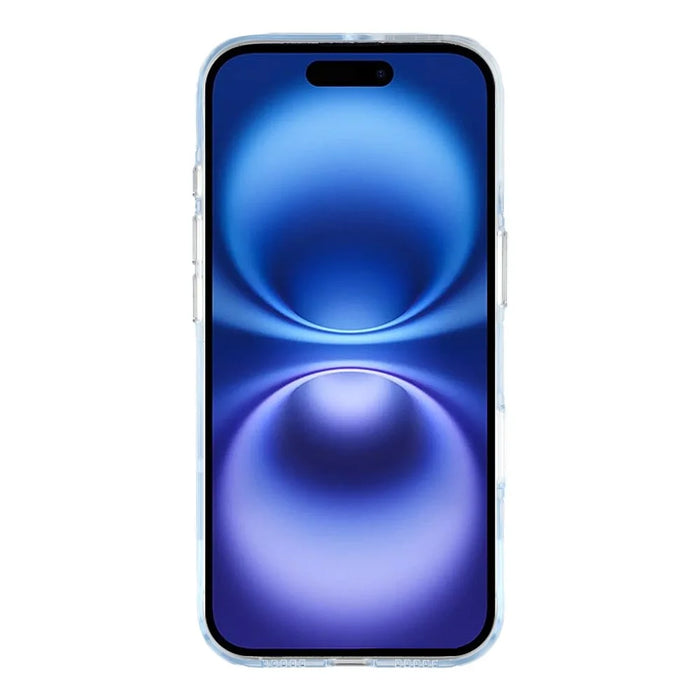 JAUCASE For iPhone 17 Magnetic Case Clear PC Phone Cover with Rhinestone Lens Frame  /  AI Button - 2