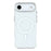 JAUCASE For iPhone Air Magnetic Case Clear PC Phone Cover with Rhinestone Lens Frame  /  AI Button - 3