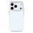 JAUCASE For iPhone 17 Pro Magnetic Case Clear PC Phone Cover with Rhinestone Lens Frame  /  AI Button - 3