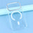 JAUCASE For iPhone 17 Pro Magnetic Case Clear PC Phone Cover with Rhinestone Lens Frame  /  AI Button - 6