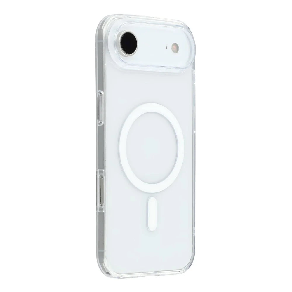 JAUCASE For iPhone Air Case Compatible with MagSafe Crystal Clear TPU PC Phone Back Cover - 1