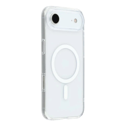 JAUCASE For iPhone Air Case Compatible with MagSafe Crystal Clear TPU PC Phone Back Cover - 1