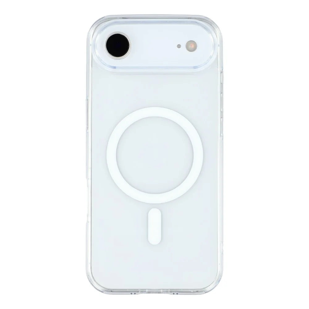JAUCASE For iPhone Air Case Compatible with MagSafe Crystal Clear TPU PC Phone Back Cover - 3