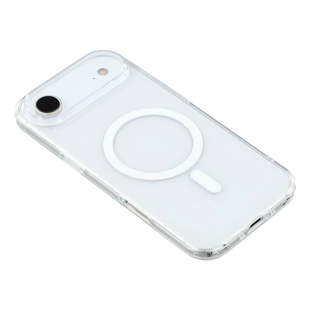 JAUCASE For iPhone Air Case Compatible with MagSafe Crystal Clear TPU PC Phone Back Cover - 4