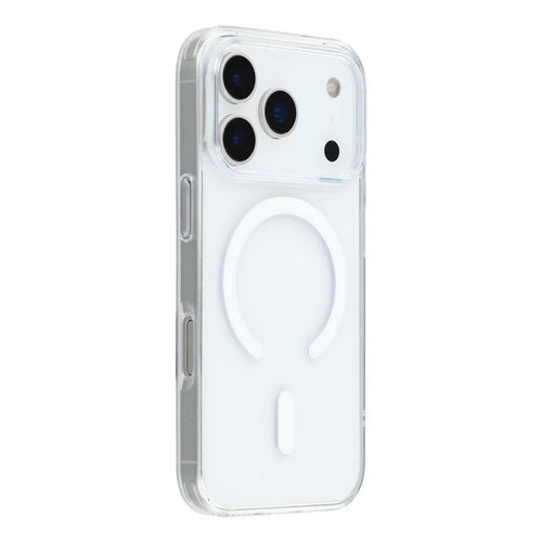 JAUCASE For iPhone 17 Pro Case Compatible with MagSafe Crystal Clear TPU PC Phone Back Cover - 1