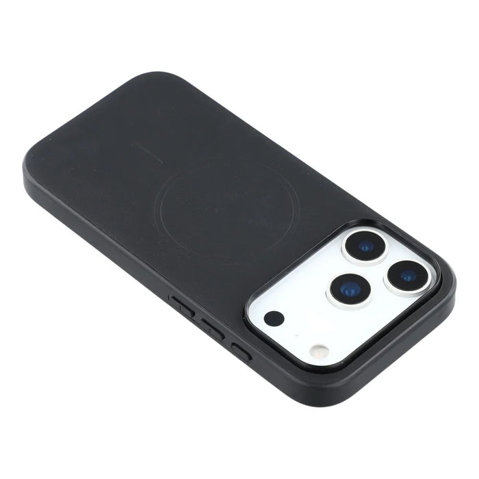 X-LEVEL For iPhone 17 Pro Max Case Compatible with MagSafe PC+TPU+PU Phone Back Cover - Black - 5