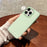 For iPhone 14 Pro Case Heat Dissipation Ice-Transparent Liquid Silicone + PC Phone Cover - Green - 2