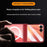 For Samsung Galaxy Z Flip7 5G Magnetic Case Hard PC + Acrylic Phone Cover with HD Rear Small Screen Protector - Black - 6