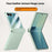 For Samsung Galaxy Z Flip7 5G Case Leather + PC Phone Cover HD Rear Small Screen Protector - Green - 5