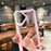 For iPhone 17 Case Clear Detachable 2 in 1 Shockproof TPU + PC Phone Back Cover - Pink - 5