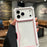 For iPhone 17 Pro Max Case Clear Detachable 2 in 1 Shockproof TPU + PC Phone Back Cover - Pink - 5