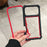 For iPhone 17 Pro Max Case Clear Detachable 2 in 1 Shockproof TPU + PC Phone Back Cover - Pink - 6