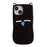 For iPhone 15 Silicone Case Cute Black Cat Design Shockproof Phone Back Cover - 1