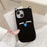 For iPhone 15 Silicone Case Cute Black Cat Design Shockproof Phone Back Cover - 2