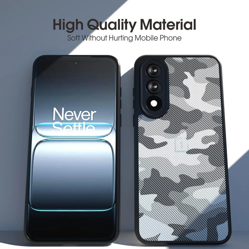 IBMRS For OnePlus Ace 5 Ultra 5G / Nord 5 5G Case Soft TPU Frame Hard PC Back Anti-Fall Phone Cover - Artistic Camouflage - 2