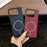For Google Pixel 10 Pro Fold Magnetic Case Carbon Fiber Texture Folding Phone Cover - Red - 5
