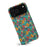 For iPhone 17 Pro Max Case Pattern Printed PU Leather + PC Phone Cover - Blue - 4
