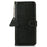 For iPhone 18 Pro Max / 17 Pro Max Case RFID Blocking Genuine Cow Leather Phone Cover Litchi Texture - Black - 6