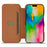 LC.IMEEKE For iPhone 17 Case Card Holder Stand Leather Phone Cover - Brown - 2
