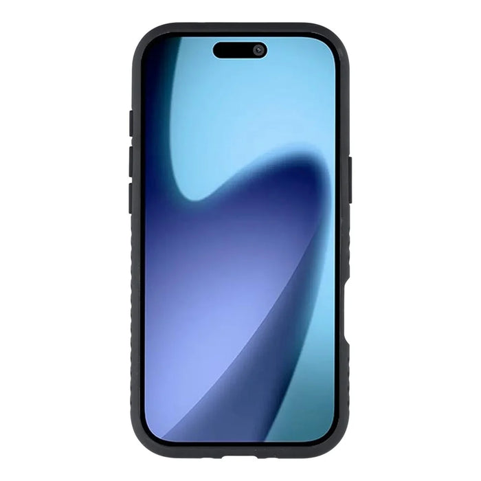 For iPhone Air Case with Kickstand Shockproof TPU + PC Phone Back Cover - Navy Blue - 2