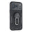 For iPhone 17 Pro Max Case with Kickstand Shockproof TPU + PC Phone Back Cover - Black - 1