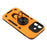 For iPhone 16 Plus Case with Kickstand Shockproof TPU + PC Phone Back Cover - Orange - 5