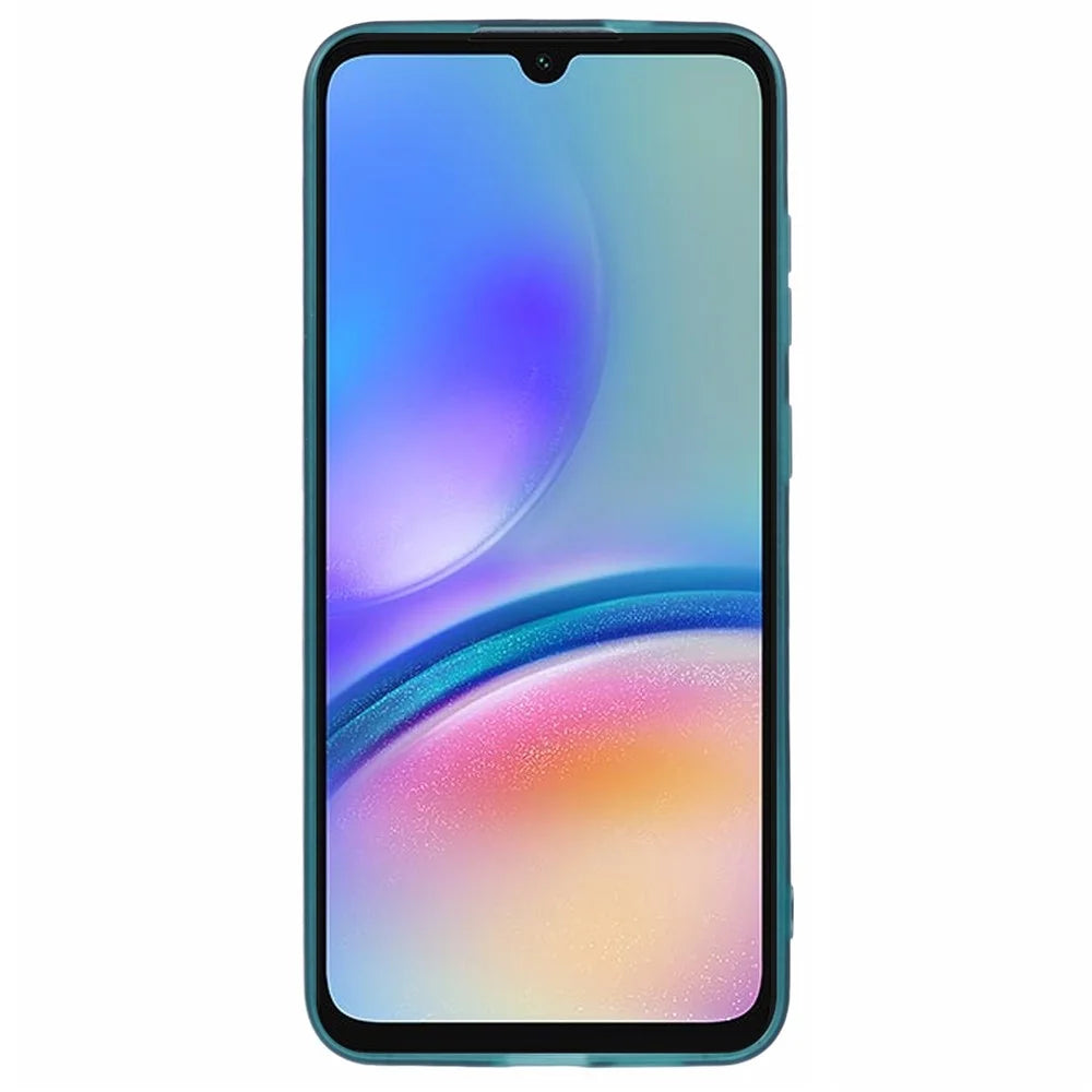 Bulk Purchasing 20Pcs For Samsung Galaxy A05s 4G Case Electroplated Camera Frame TPU Phone Cover Precise Cutouts - Transparent Green - 2