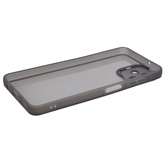 Bulk Purchasing 20Pcs For Samsung Galaxy A06 4G Case Electroplated Camera Frame TPU Phone Cover Precise Cutouts - Transparent Black - 3